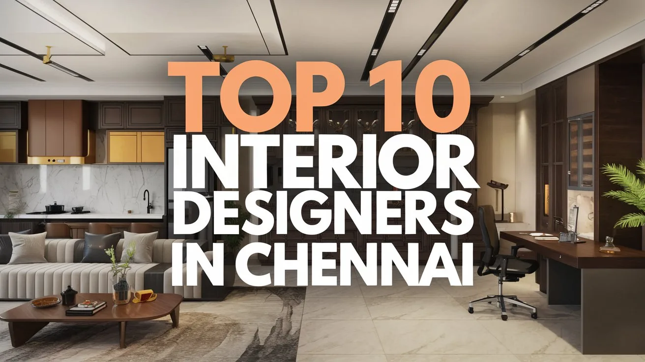 Top 10 Interior Designers in Chennai – Venza Home Decors Leads the Way